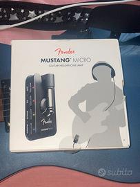 Fender Mustang Micro amplificatore cuffie chitarra