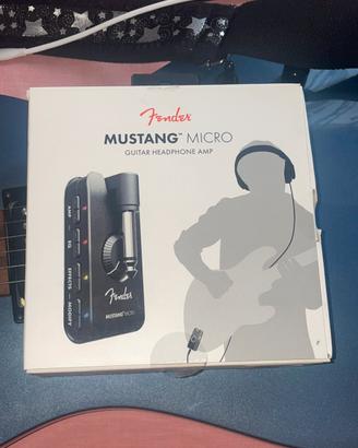 Fender Mustang Micro amplificatore cuffie chitarra