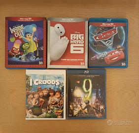 Lotto film di animazione.