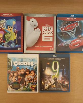 Lotto film di animazione.