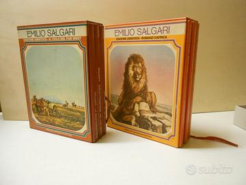 Lotto 6 vol. E.Salgari Mondadori 1972-1973