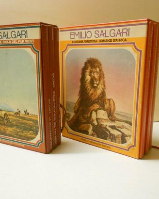 Lotto 6 vol. E.Salgari Mondadori 1972-1973