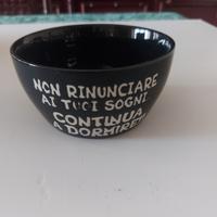 tazza in ceramica nera AD trend