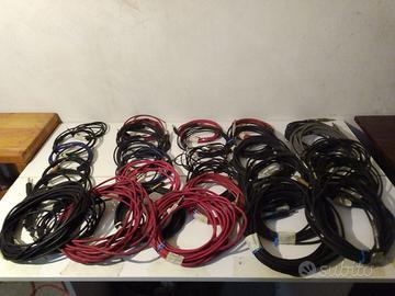40 cavi audio jack di varie lunghezze