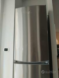  Frigorifero combinato acciaio inox