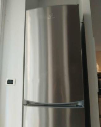 Frigorifero combinato acciaio inox