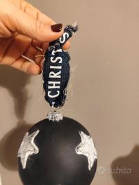 Pallina Natale in ardesia