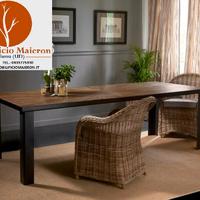 Mobili Rustici Tavolo In Legno Vecchio CVG10