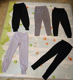 Set 5 pantaloni tuta per ragazza