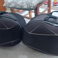 Borse laterali moto shad e-48 e telai ktm duke