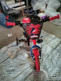 Bici bimbo spiderman mis.12 + monopattino