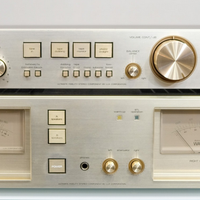 Accoppiata pre e finale Luxman C-02 ed M-02