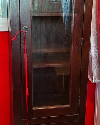 Verrinetta a colonna in legno massello