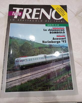 Rivista Tutto Treno n 42 Aprile 1992 Vintage