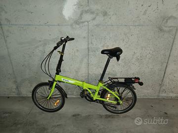 bici pieghevole 7v