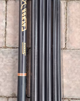 Canna fissa m.9,00 veret carbon extra light.