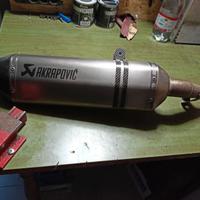 scarico sportivo akrapovic omologato integra e nc