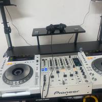 PIONEER DJM 850-W +2 CDJ PIONEER 850-W+FLIGHT CASE