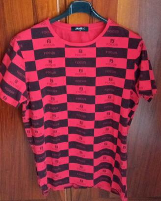 maglia rosso nera