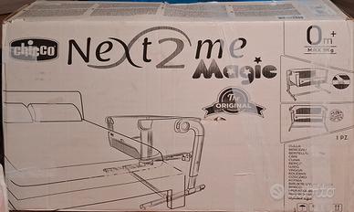culla Next 2 me Magic Chicco grigia