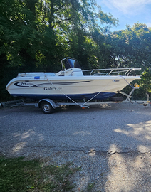 Marino gabri 5.50 open con motore e carrello