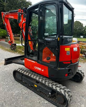 Mini escavatore Kubota U36-4 exclusive