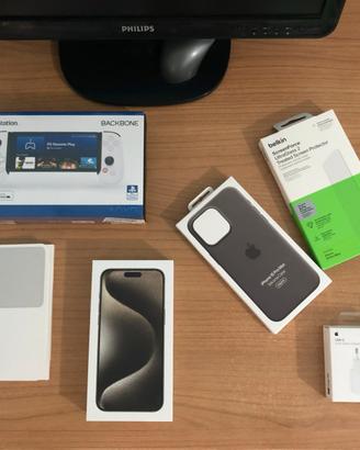 Apple iPhone 15 pro max 256gb titanio