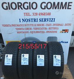 GOMME USATE INVERNALI 215/55/17 diep MONTAGGIO