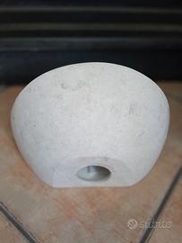 Lampada applique targetti StoneAge pietra anni 90
