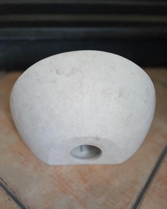 Lampada applique targetti StoneAge pietra anni 90