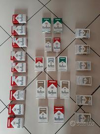 pacchetti vuoti  marlboro da collezione