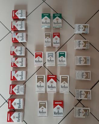 pacchetti vuoti  marlboro da collezione
