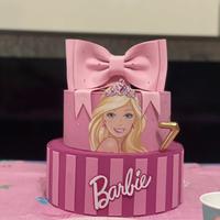 Torta scenografia Barbie