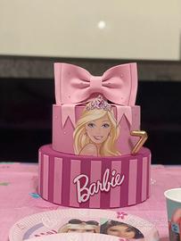 Torta scenografia Barbie