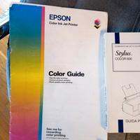 Vecchi manuali stampante Epson Stylus Color 600