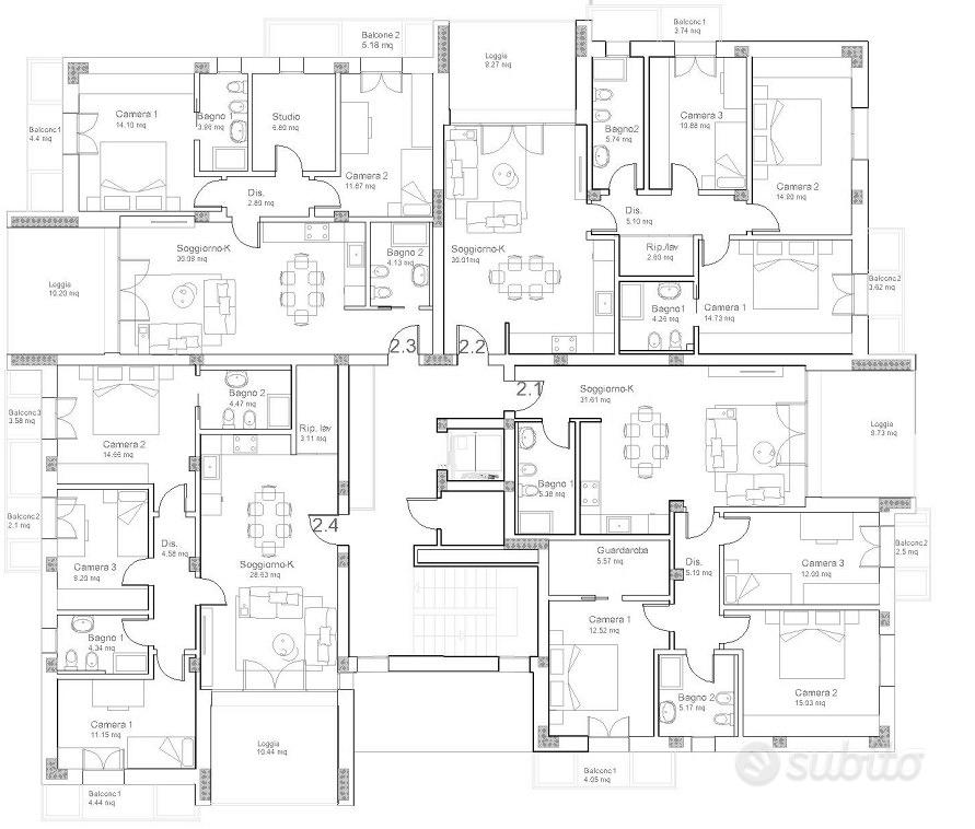Apartment in Calderara di Reno, Bologna - Vista 6