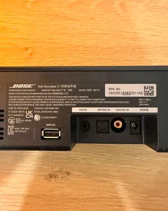 Bose Solo Soundbar 2
