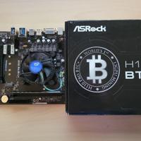 AsRock h110 pro btc+ Pentium G4400 + 4Gb Patriot