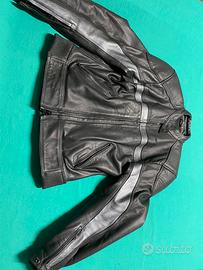 Giacca pelle moto donna 40