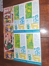 Capitan Miki strisce ristampe anastatiche 