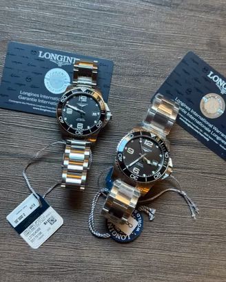 Lotto 2 Longines HydroConquest automatici