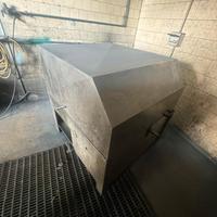 Lavapezzi industriale inox motorizzata