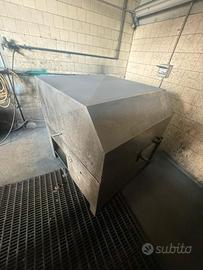 Lavapezzi industriale inox motorizzata OFFICINA