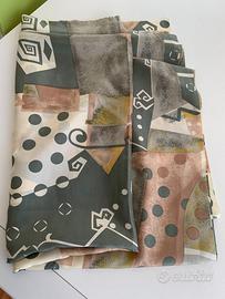 stoffa in seta x abito