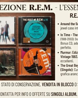 Collezione CD R.E.M.