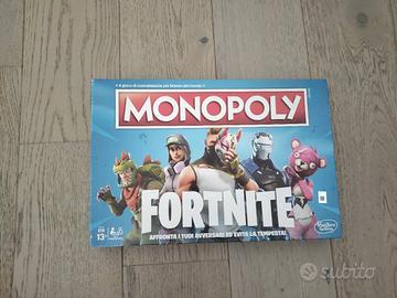 gioco scatola Monopoly Fortnite