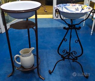 LAVABO DA CAMERA FERRO BATTUTO