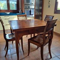 Tavolo classico allungabile + 6 Sedie