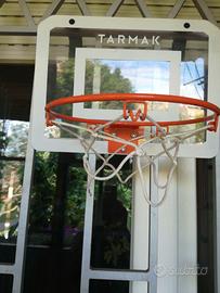 Mini canestro da interno o esterno con ganci