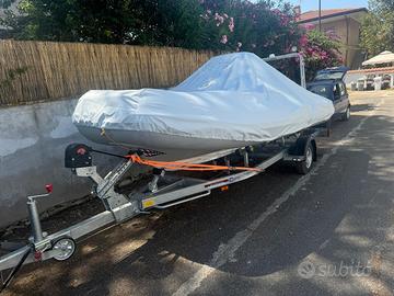 Rimorchio porta barca CRESCI